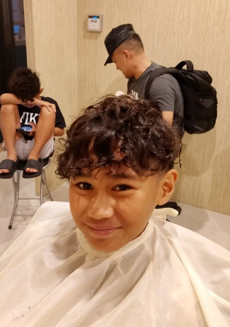 メンズ キッズ パーマ トリートメント 【渋谷|畑中】 美女が沼るヘッドスパのヘアスタイル