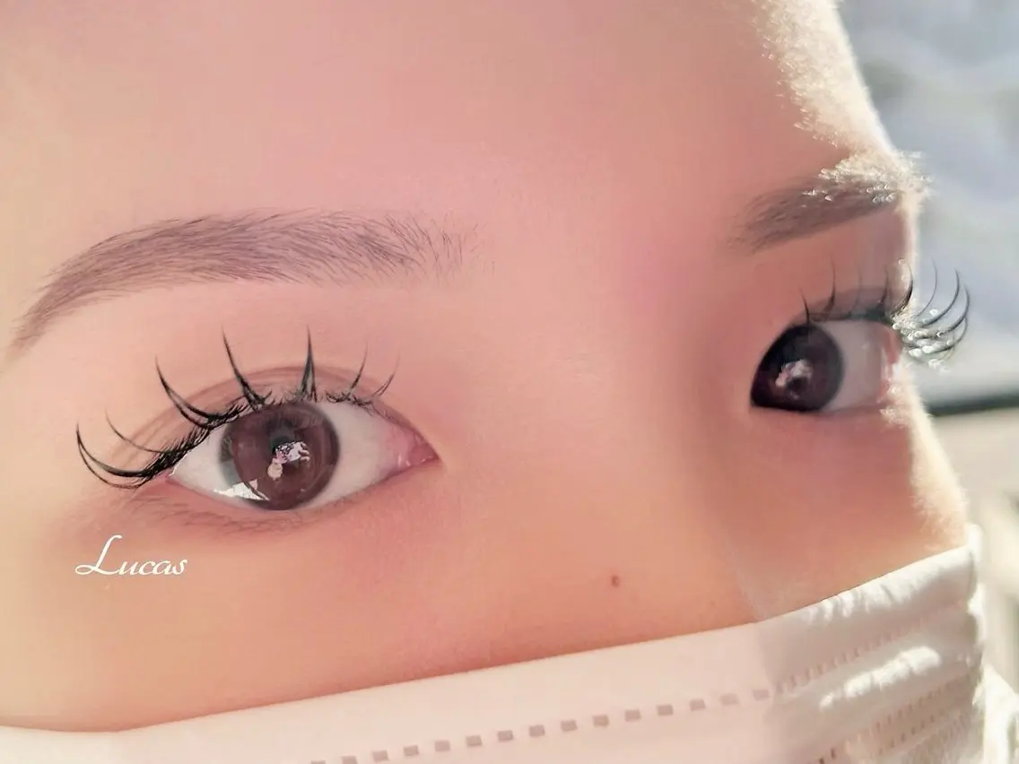 🎀デビュー前 Jr.アイリスト NODOKA担当🎀マツエクレッスンモデル【Miss eyed'ol】フラット80本の写真