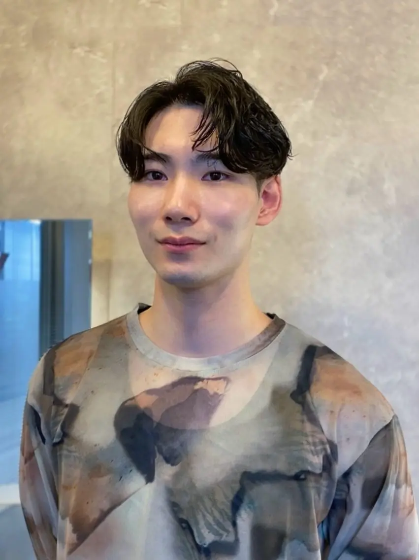 パーマ メンズ メンズパーマ ニュアンスパーマ カット パーマ トリートメント 安藤幹人 メンズパーマのヘアスタイル