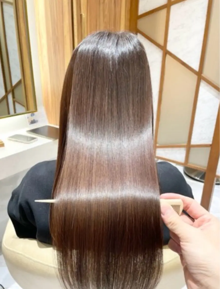 ロング カラー ヘアカラー 近野 礼士のヘアスタイル