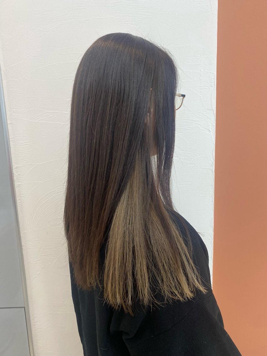 カラー 境 はるきのヘアスタイル