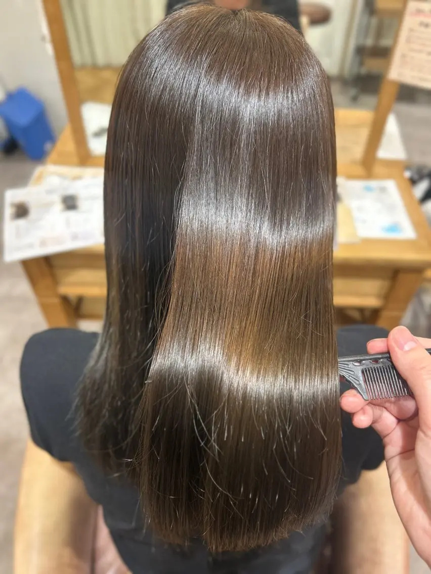 セミロング merc. 🫧松本花凜のヘアスタイル