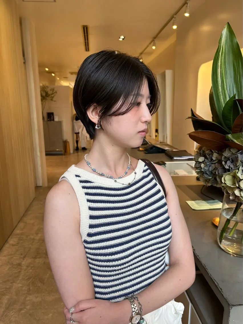 ショート 矢部 若葉のヘアスタイル