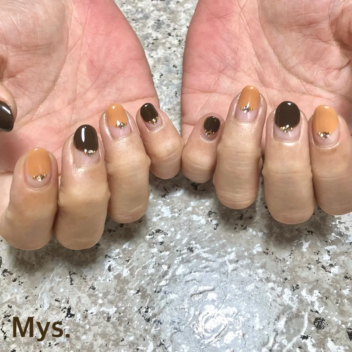 ネイル ハンドネイル Mys. 三上紗紀のネイルデザイン