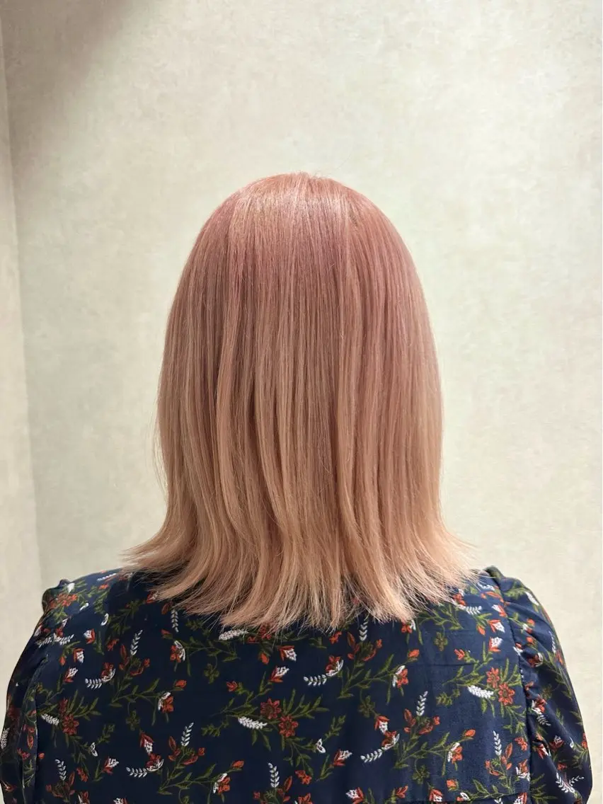 ミディアム カット トリートメント ✂️秋葉原 🤍YURI🤍のヘアスタイル
