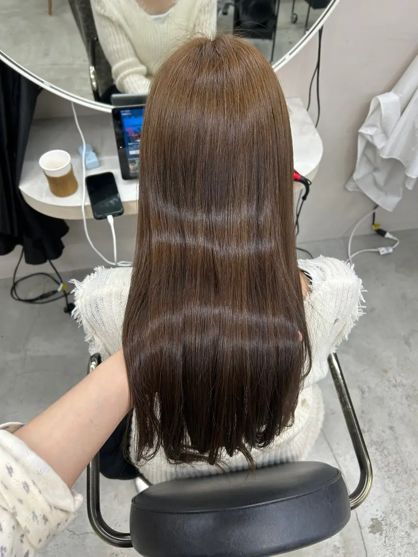 ロング カラー ヘアカラー 自由が丘/艶カラー /  ひなた🌼🌸のヘアスタイル