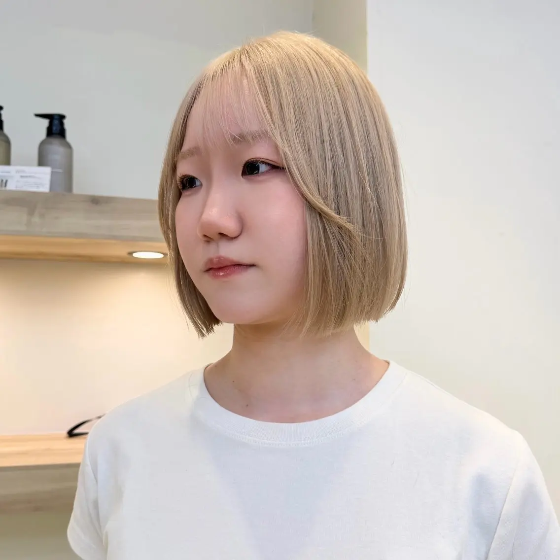 ショート 透明感カラー🫧 韓国ヘア/タマキ🎀のヘアスタイル
