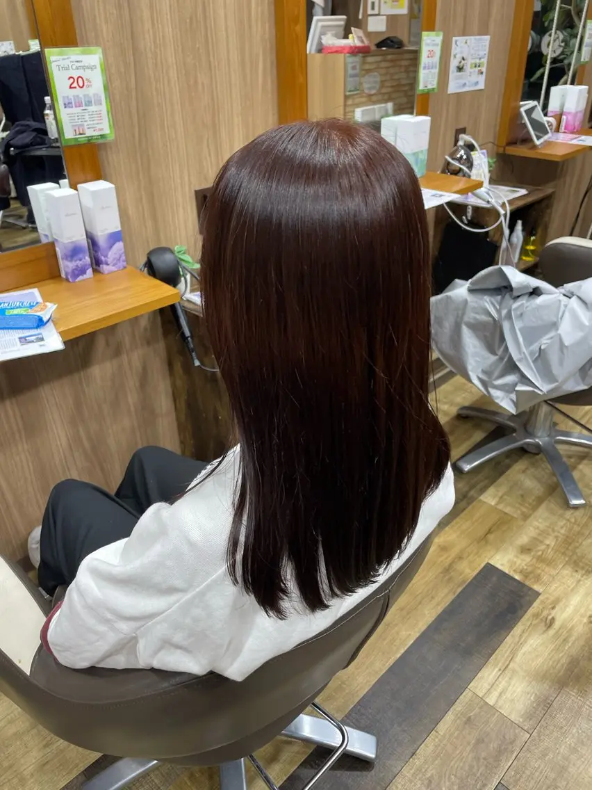 ロング カラー ヘアカラー トリートメント 山際勇策 /岐阜美容師のヘアスタイル