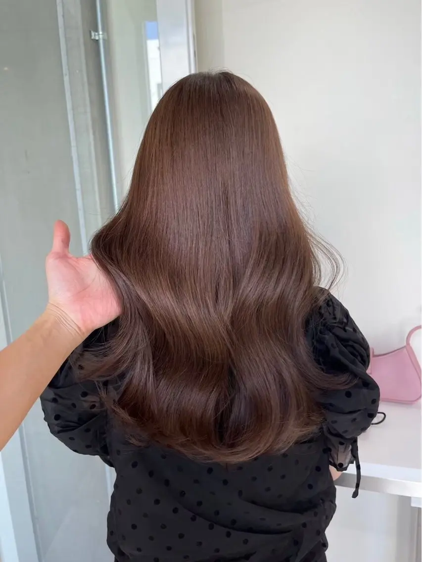 ロング カラー カラーモデル募集♩ ALIVEりんのヘアスタイル