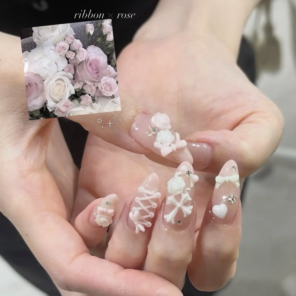 オフあり⭕️【90minジェルやり放題🧸】300円パーツ付け放題☁️の写真