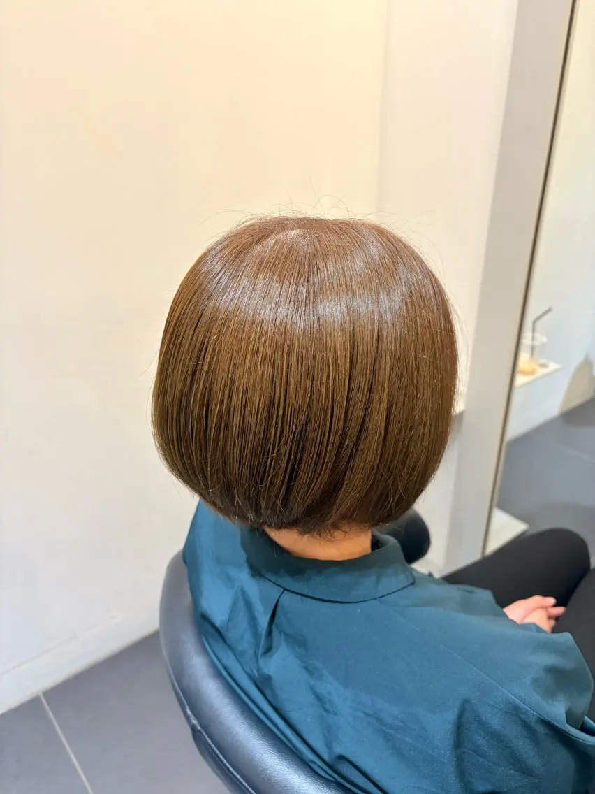ショート 透明感color あやののヘアスタイル