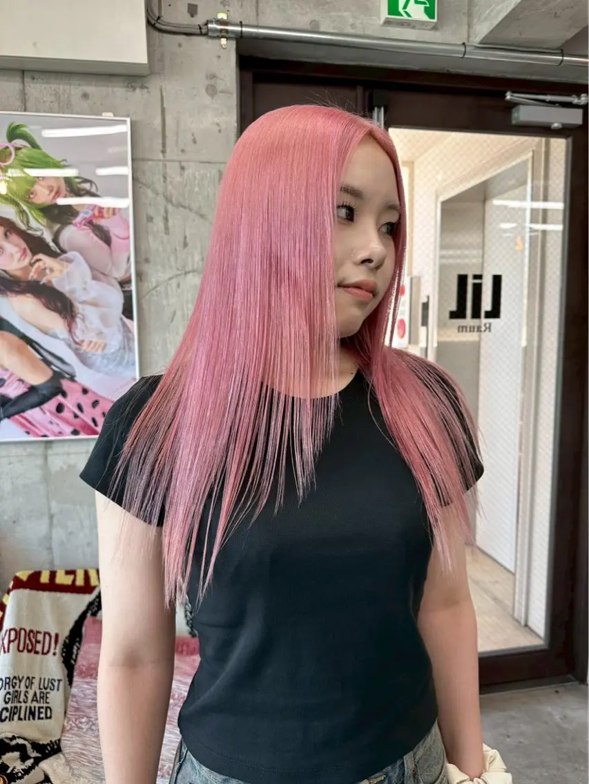 ロング カラー 🎀推しカラー🎀 Harunaのヘアスタイル