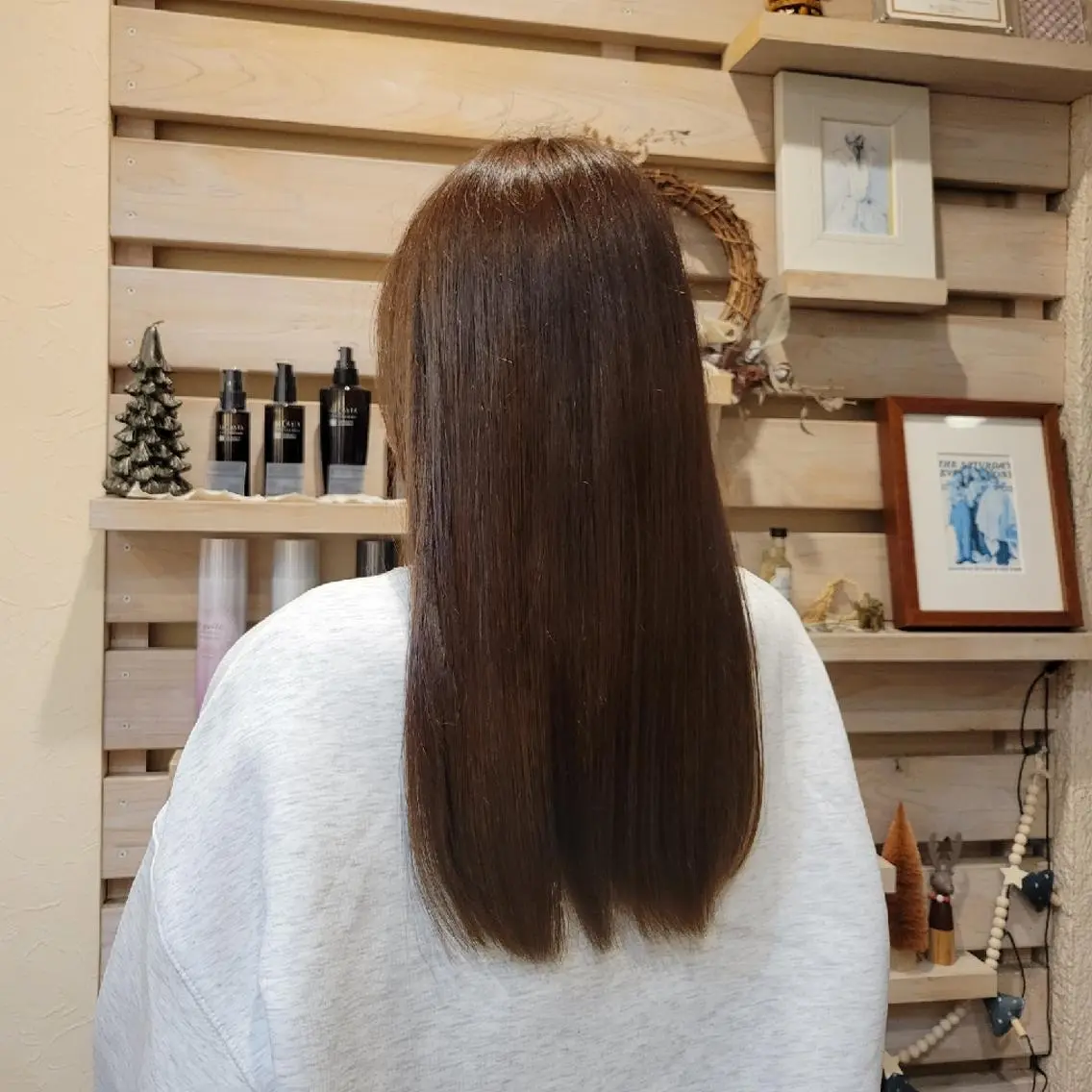 カラー ベージュカラー な ほのヘアスタイル