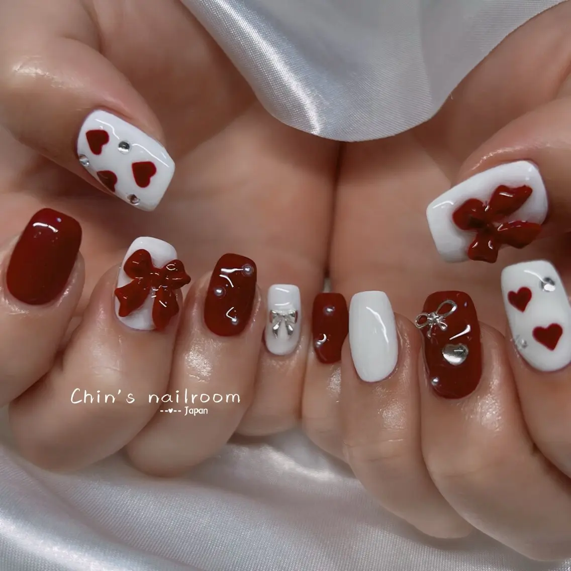 ネイル 韓国ネイル ワンホンネイル Kawaii ChibaNailのネイルデザイン