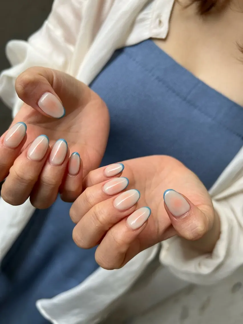 ネイル 持ち込み ニュアンスネイル Charme. NOBUKOのネイルデザイン