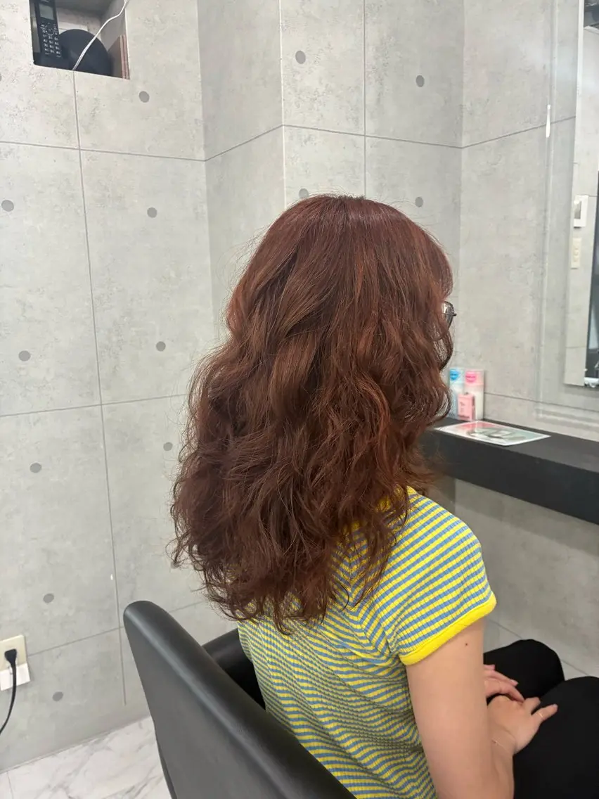 ロング カラー カット ヘアカラー トリートメント Endearing 🌟銀座のヘアスタイル