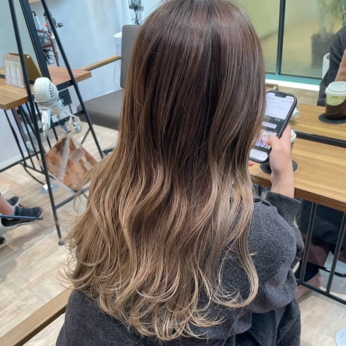 ロング カラー AVANCE. 玉置日向我のヘアスタイル
