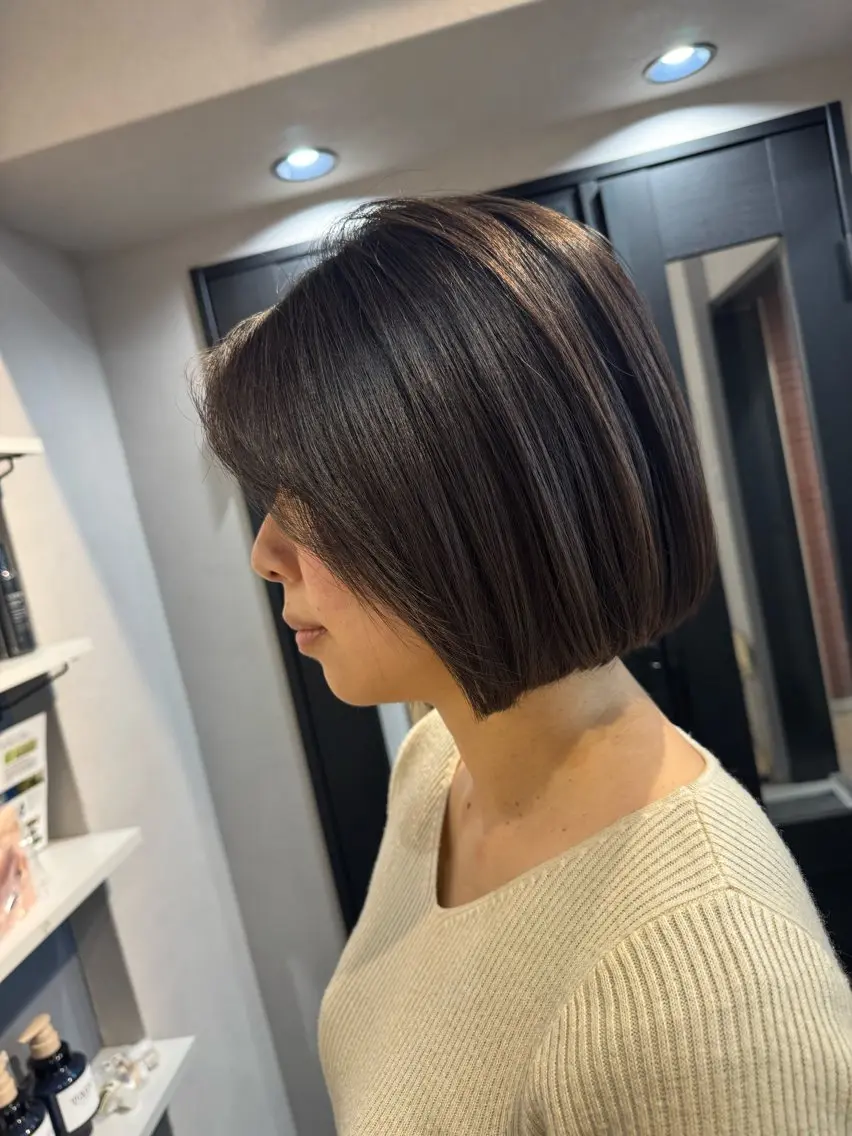 ショート ボブ CLUTCHmuk. AIRI／完全個室のヘアスタイル