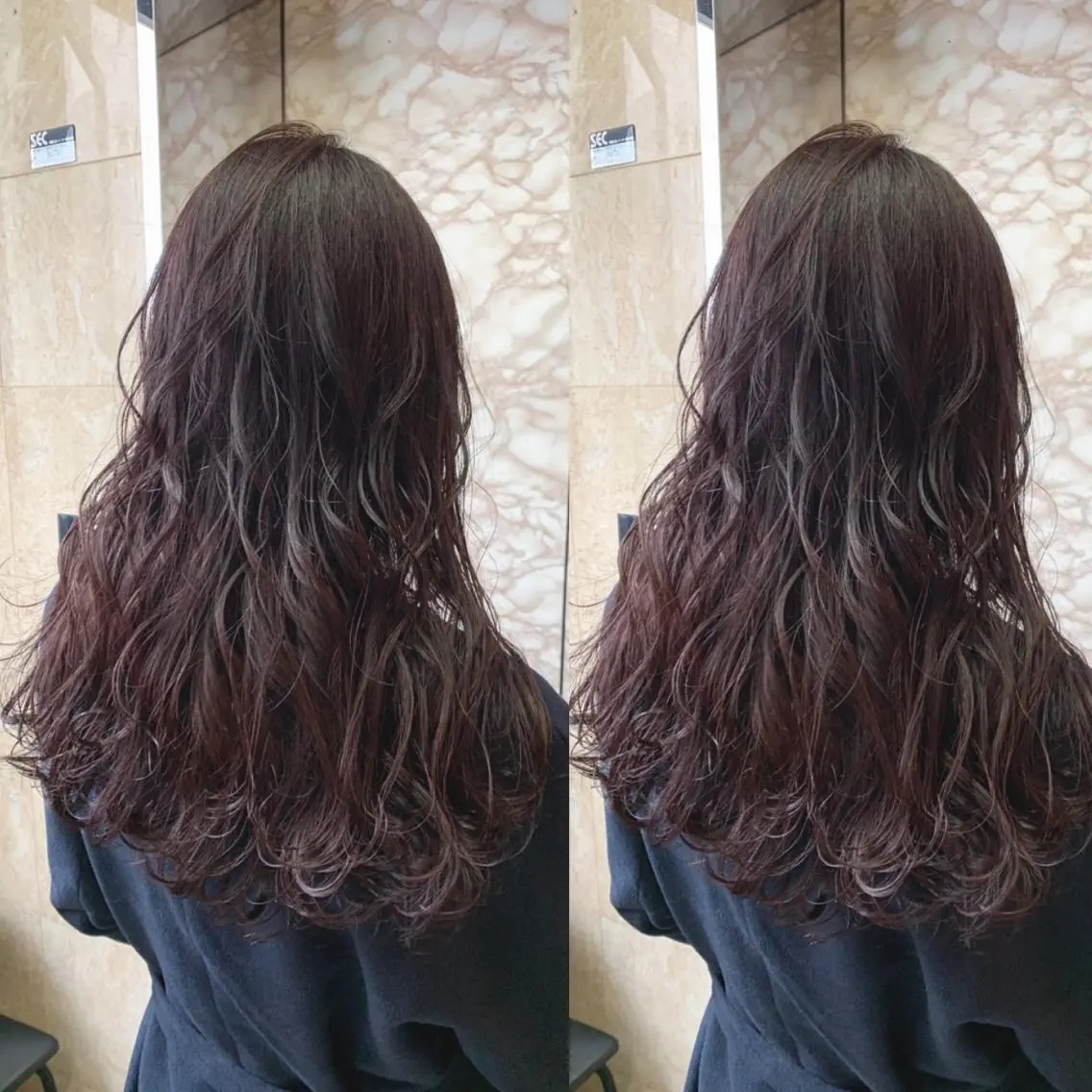 セミロング カラー カット ヘアカラー トリートメント 🉐レイヤー/塩見 弘樹🉐渋谷のヘアスタイル