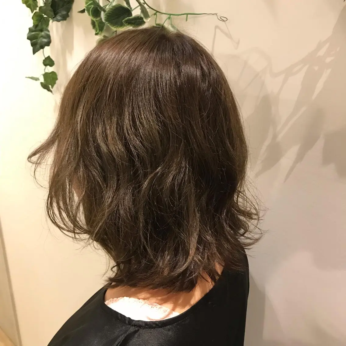 カット＋デザインパーマ＋卵殻膜TRの写真