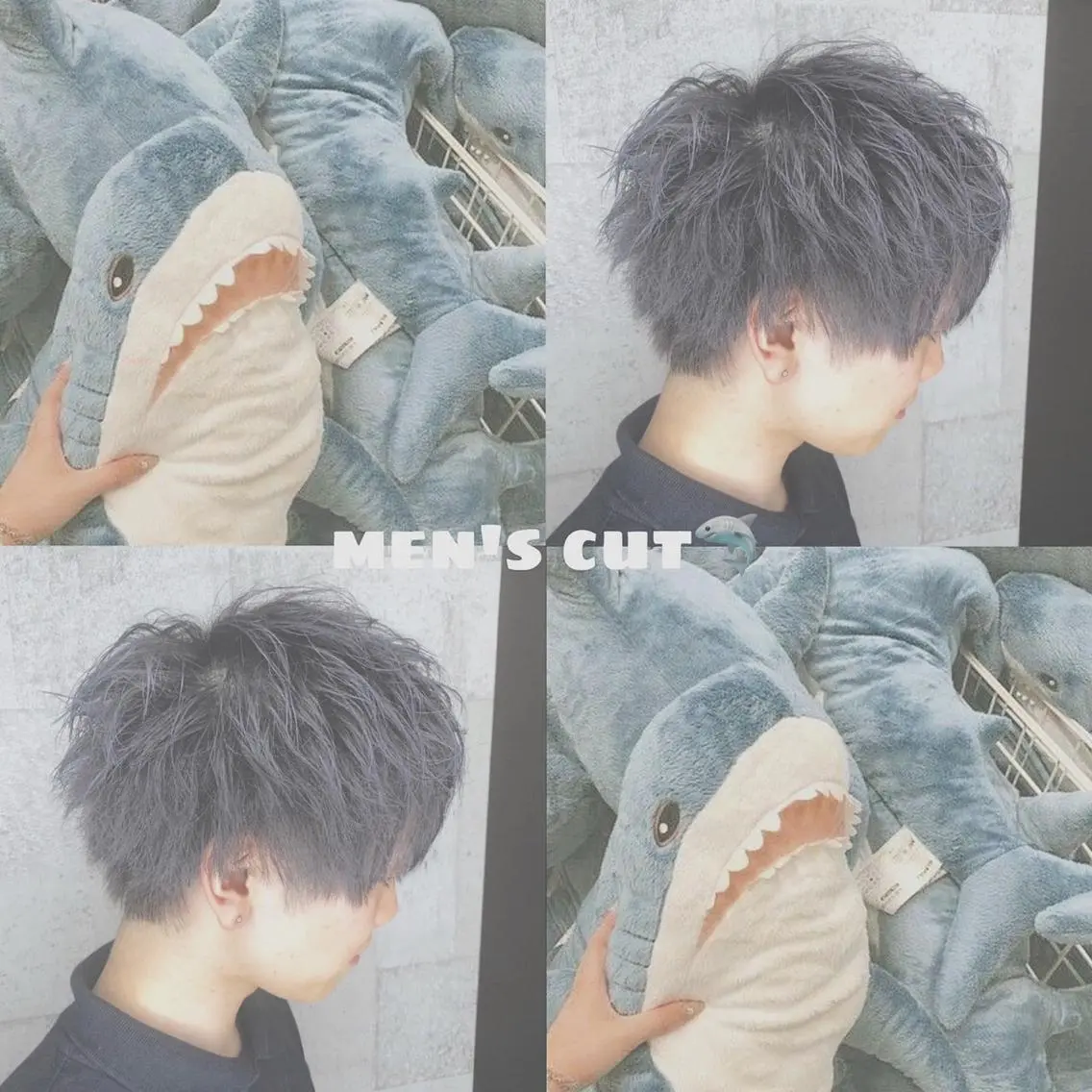 カラー メンズ カット ヲタク美容師 店長　上原のヘアスタイル