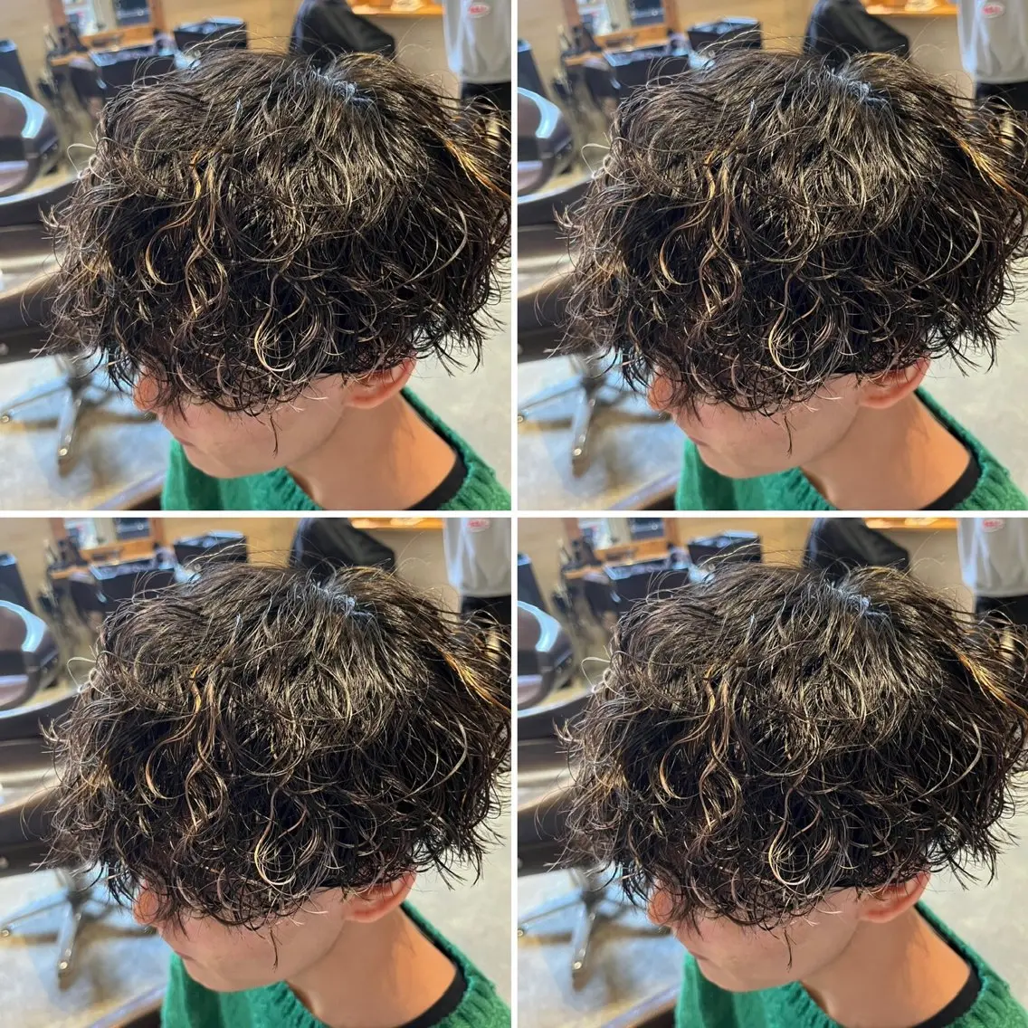 パーマ メンズ カット パーマ トリートメント ヘアセット メンズパーマ特化 店長望月謙二郎のヘアスタイル