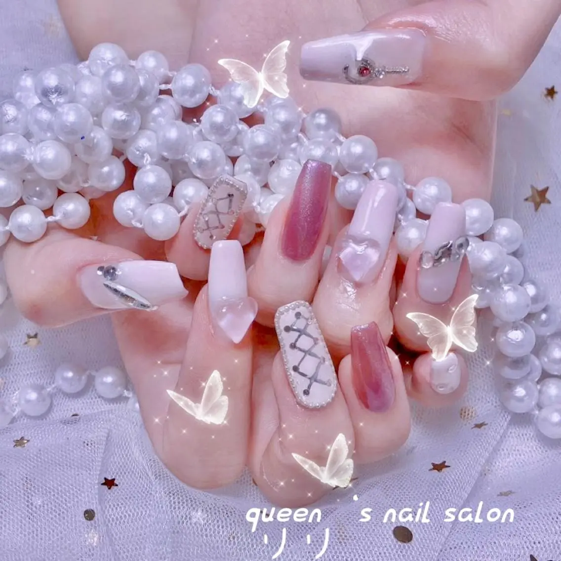 ネイル 🎀 Queens 高田馬場🎀のネイルデザイン