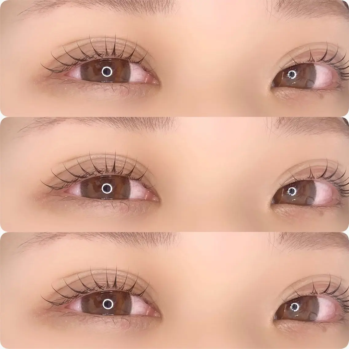 マツエク・マツパ ナチュラル マツパ ：O 🛋️ eye designのマツエク・マツパデザイン