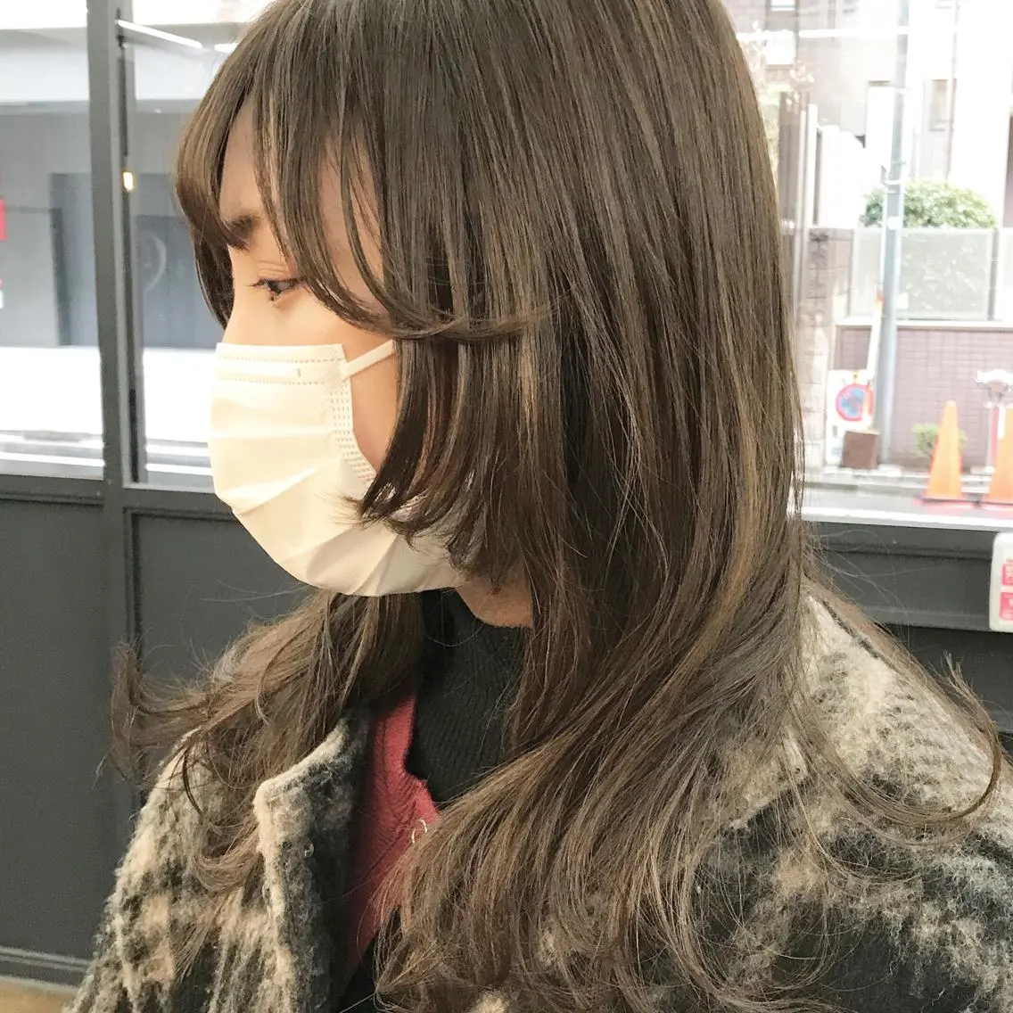 セミロング 顔周りカット レイヤーカット ウルフカット ウルフレイヤー カット ヘアセット ✂︎ウルフ・ショート ✂︎MIKUNIのヘアスタイル