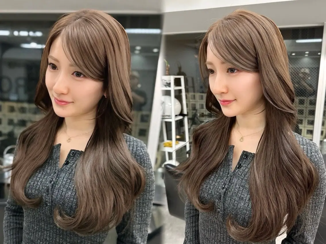 ロング カラー エクステ プルエクステ◆ Fi-Ne吉祥寺のヘアスタイル
