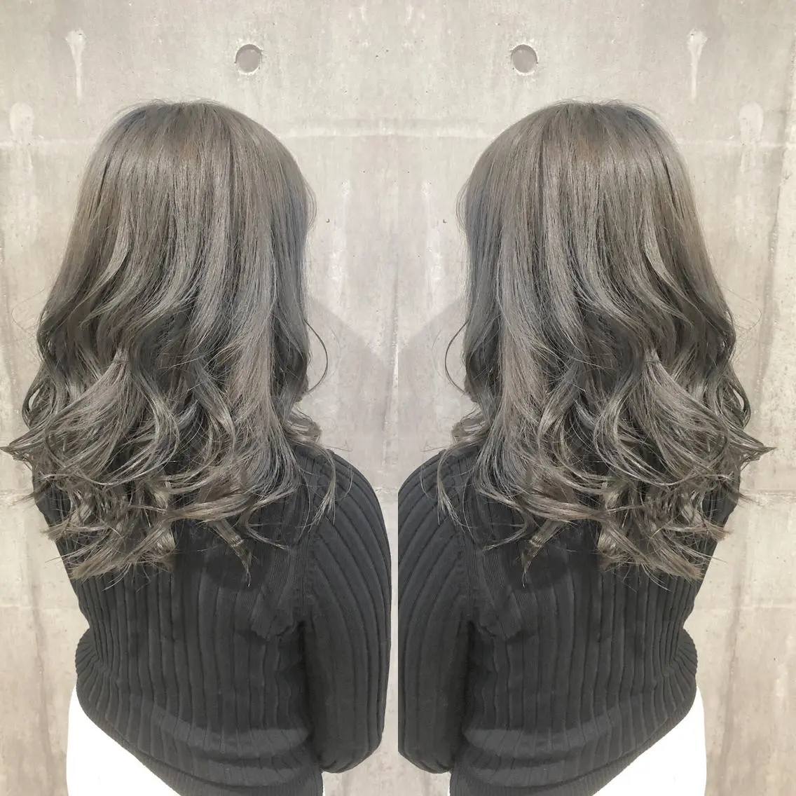 セミロング カラー パーマ ヘアアレンジ メンズ キッズ ネイル マツエク・マツパ メンズブリーチ ブリーチ カット ヘアカラー トリートメント EnBlesS西宮 マンツーマン神道有基のヘアスタイル