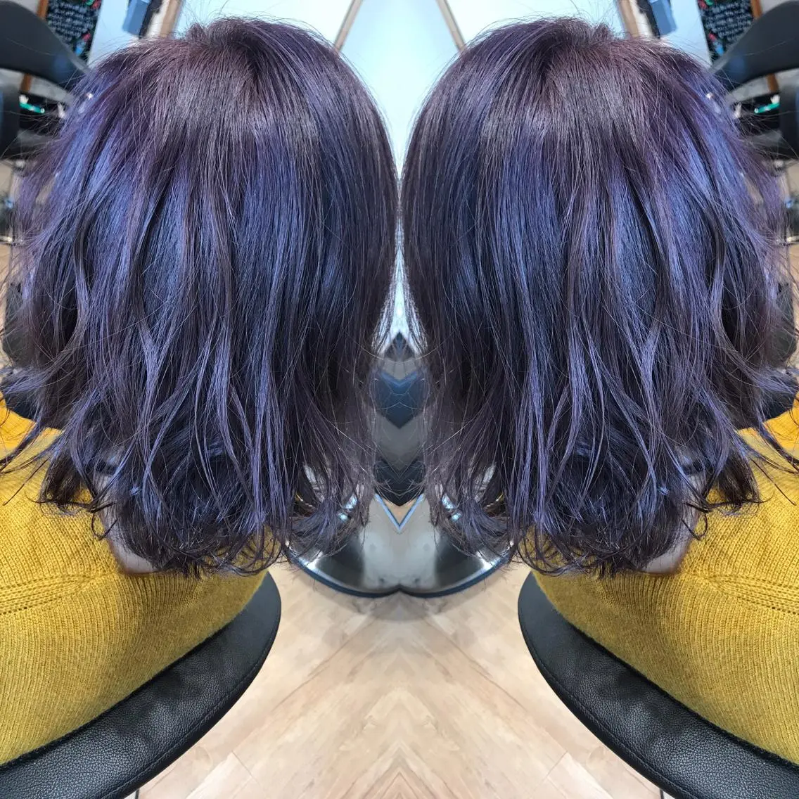 ショート カラー アディクシーカラー ラベンダーカラー ヘアカラー 大久保 隆蔵のヘアスタイル