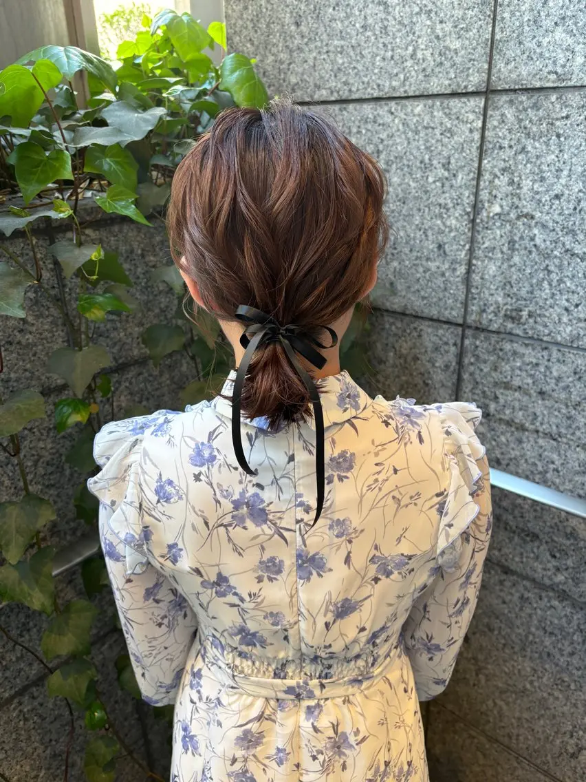 ヘアアレンジ one  chair natsumiのヘアスタイル