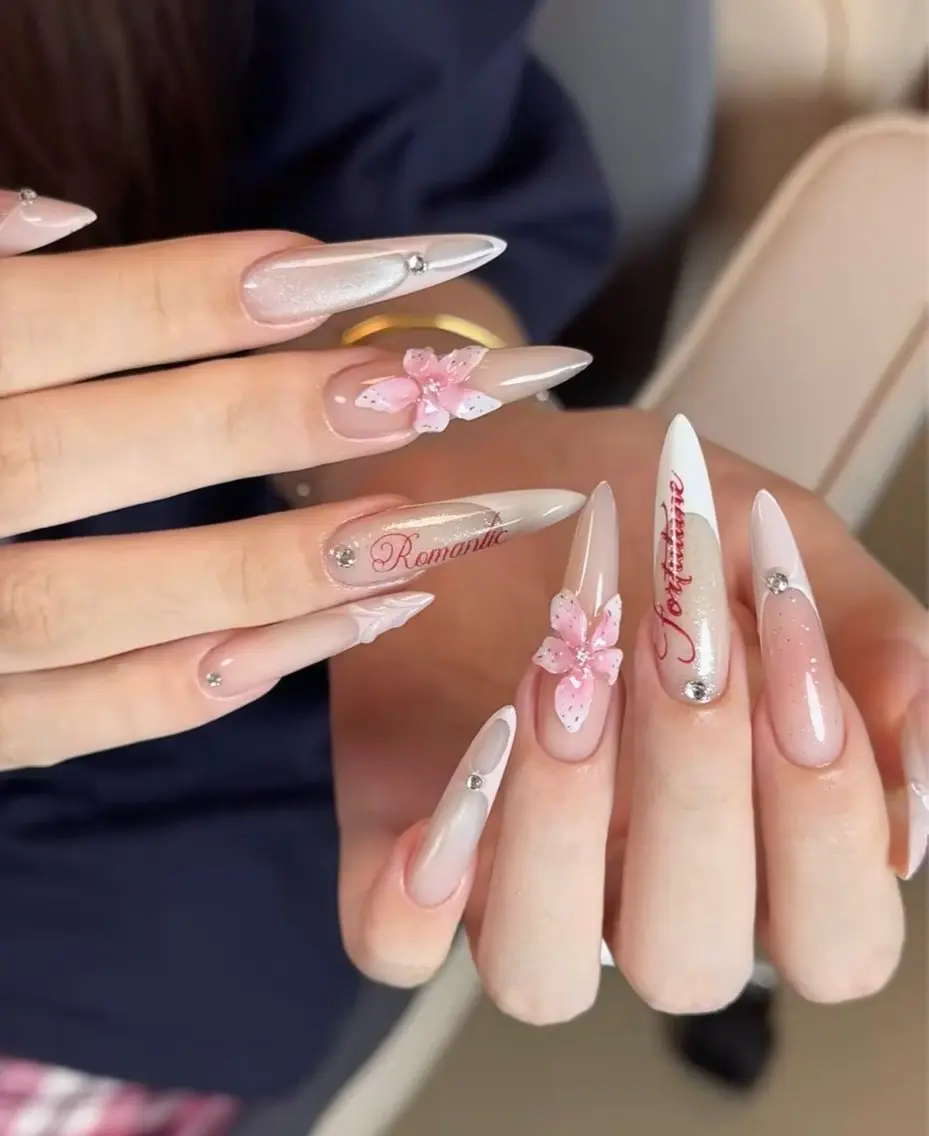 ネイル アートネイル ジェルネイル 韓国ネイル ニュアンスネイル シンプルネイル ハンドネイル ハンドケア Anna Melia Nailのネイルデザイン