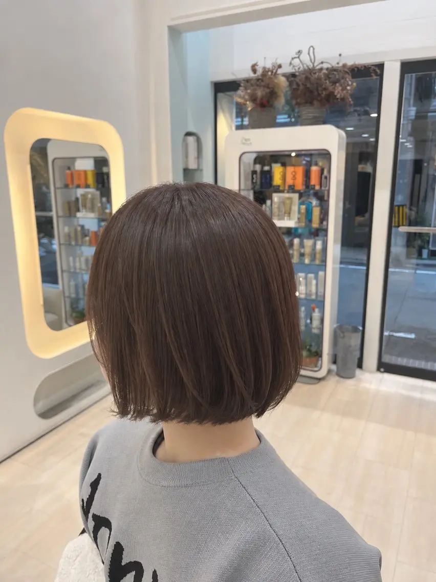 【カットモデル募集✂️】ナチュラルボブの写真