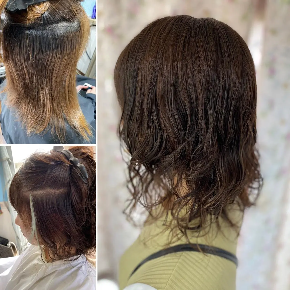 ミディアム パーマ くせ改善師 髪質改善師ゴトウのヘアスタイル