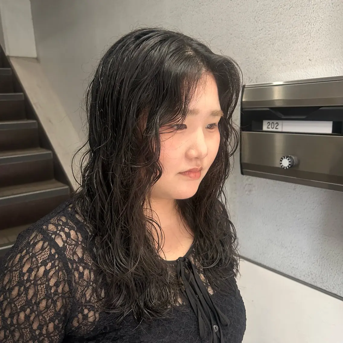ロング パーマ 透明感カラー🍃 /YUKAのヘアスタイル