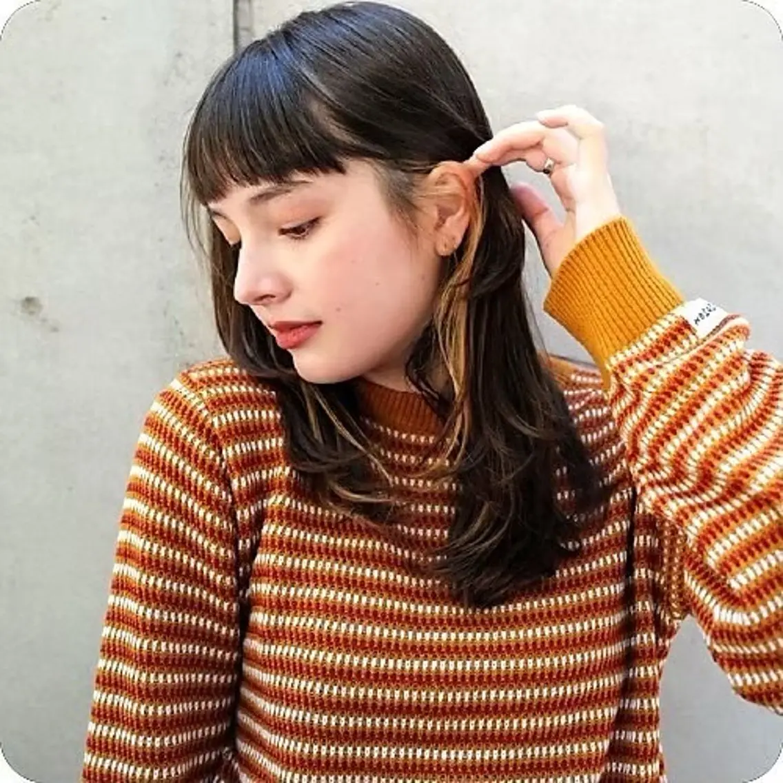 ロング 髪質改善×透明感× 小顔/店長 河井雄貴のヘアスタイル