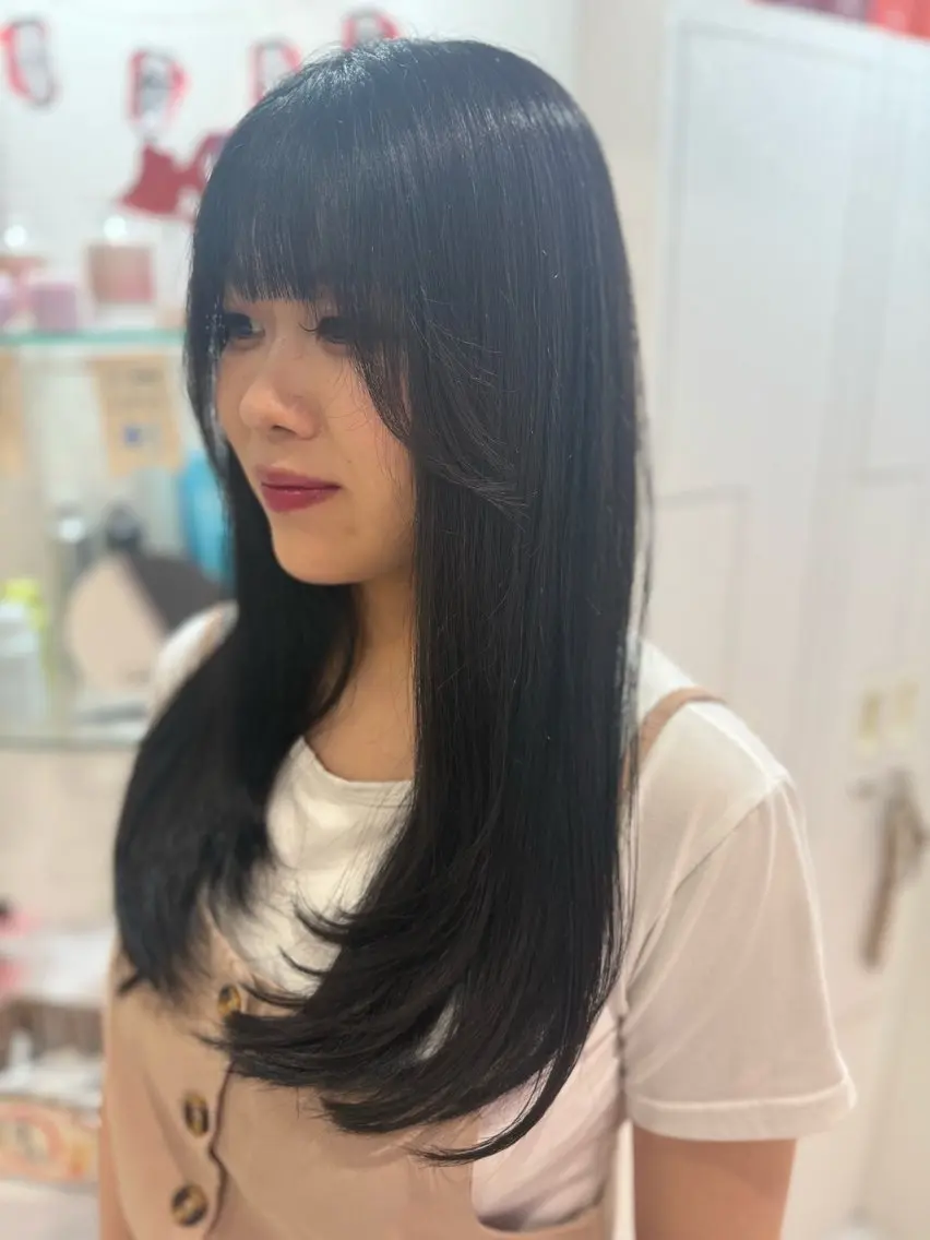 ロング カット ヘアカラー 🎀MONA あまね🎀のヘアスタイル