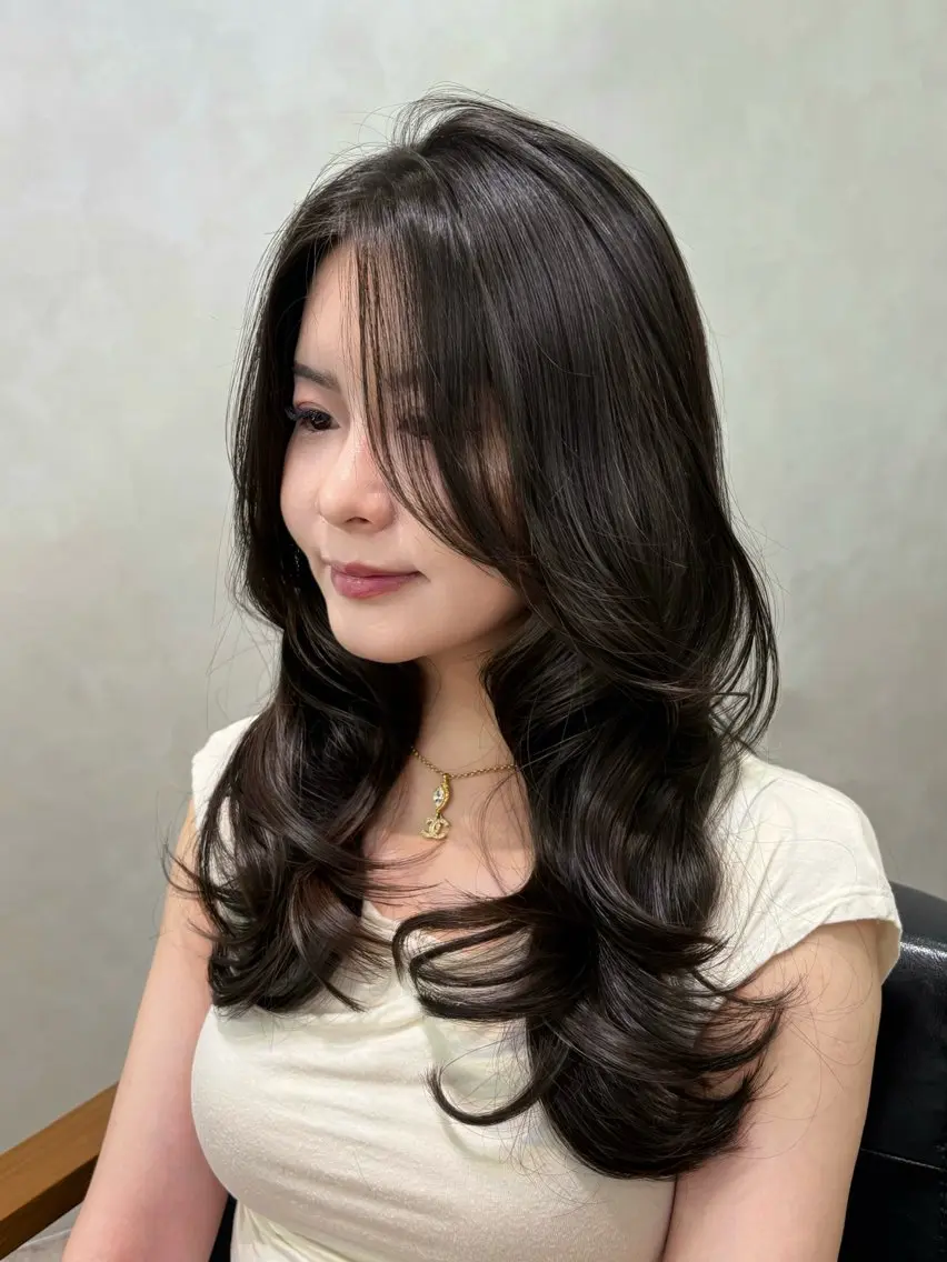ロング 天王寺 hinataのヘアスタイル