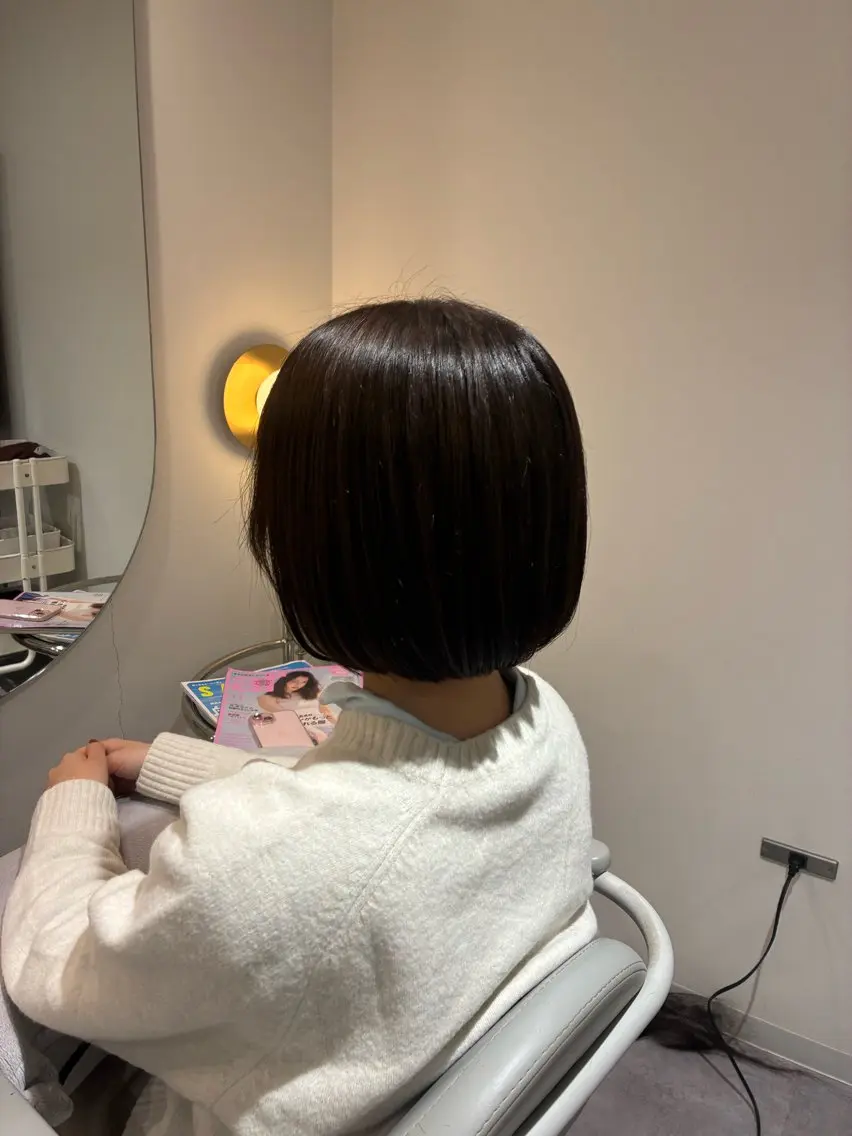 カラー 石井綾華🩰 ブリーチモデル募集✨のヘアスタイル