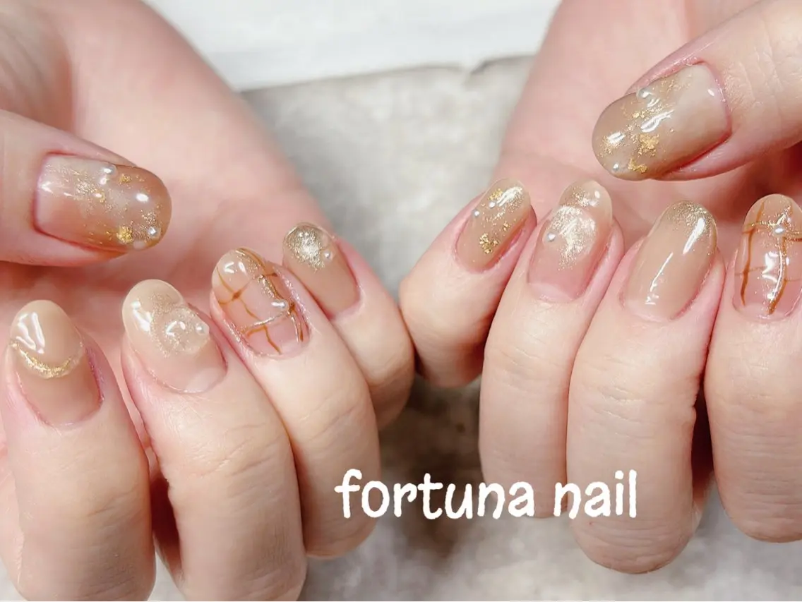 ネイル Nail •Head スパFortunaのネイルデザイン