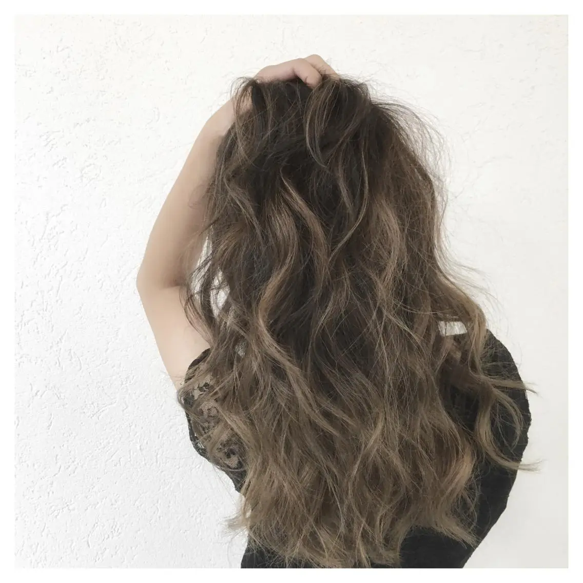 ロング カラー バレイヤージュ グラデーションカラー ハイライトカラー イルミナカラー ハイライト biscohair 髪にドラマを。のヘアスタイル