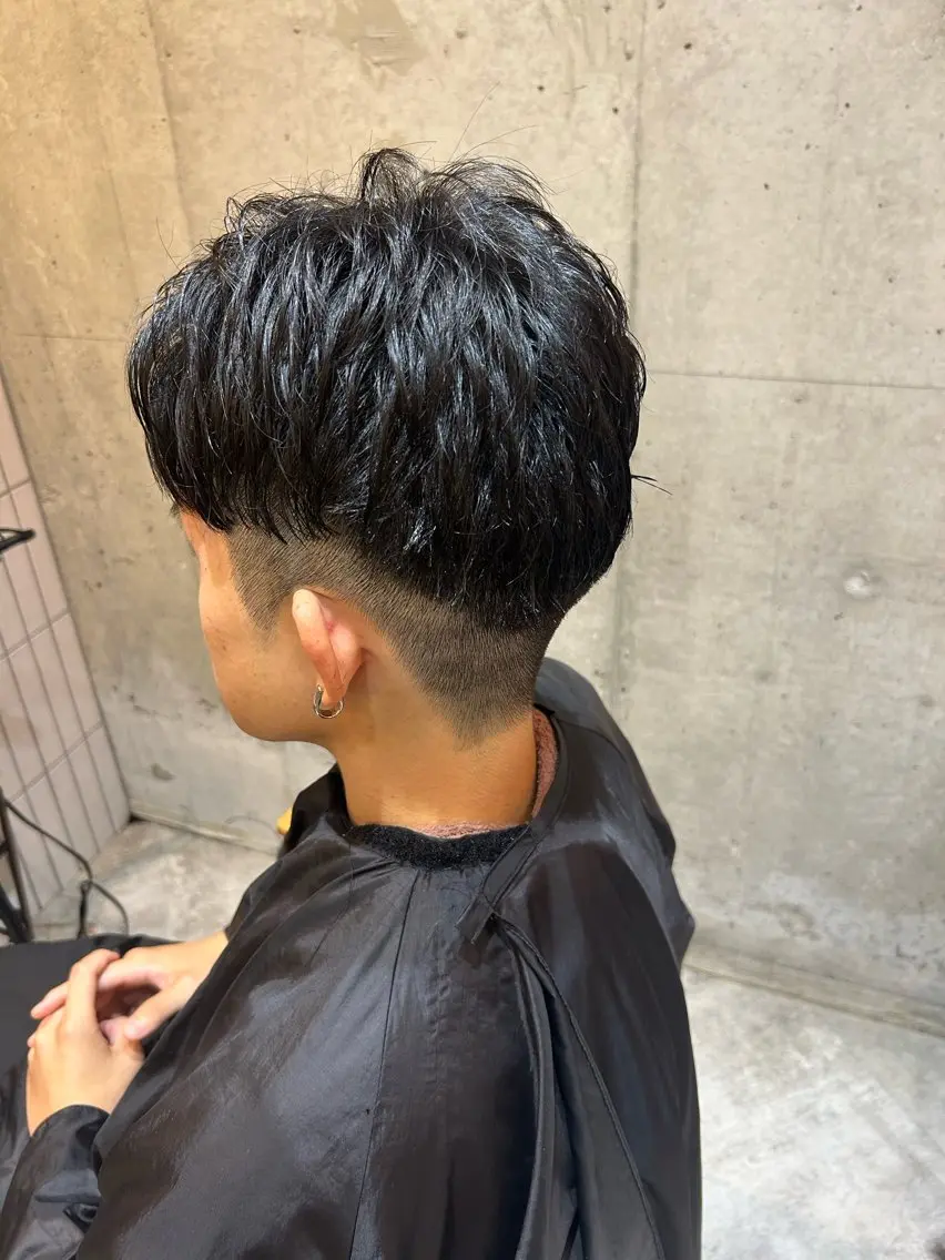 メンズ カット 竹川菜海 ショート/ブリーチのヘアスタイル