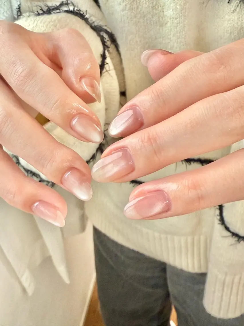ネイル ジェルネイル マグネットネイル シンプルネイル 春ネイル nailroom amyのネイルデザイン