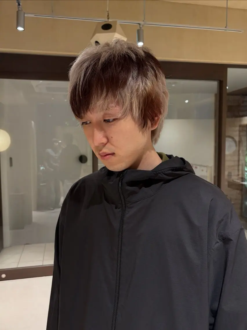 カラー メンズ ヘアカラー 中目黒 akaneのヘアスタイル
