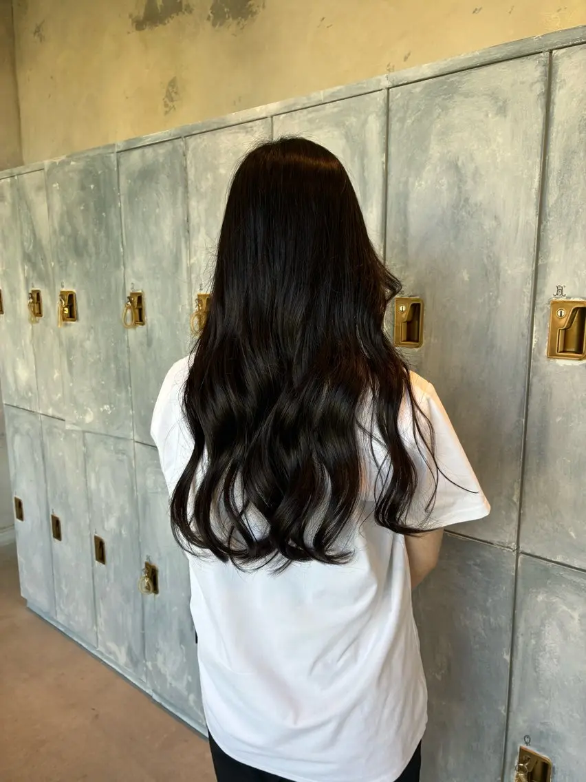 ロング カット 鈴木 未夢のヘアスタイル