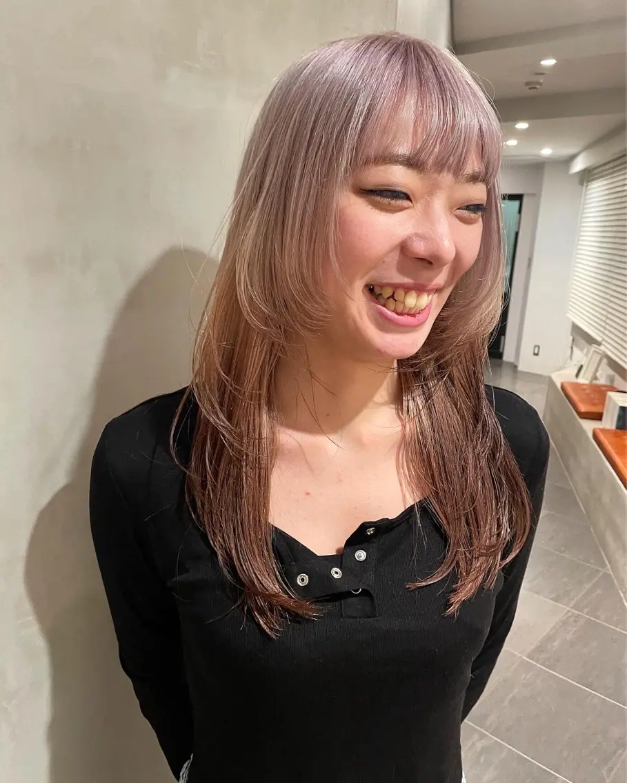 ロング カラー カット ヘアカラー トリートメント 優作 〜圧倒的信頼〜のヘアスタイル