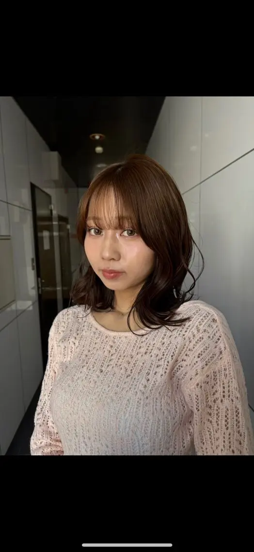 ミディアム ヘアカラー 透明感カラー 🧚‍♂️さえのヘアスタイル