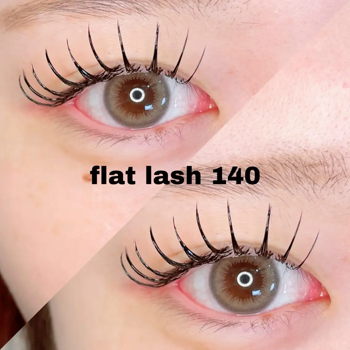 【平日限定】フラットラッシュ120本 🫧アイシャンプー付き🫧 ［オフ／カラー変更／再来様 各500円］の写真